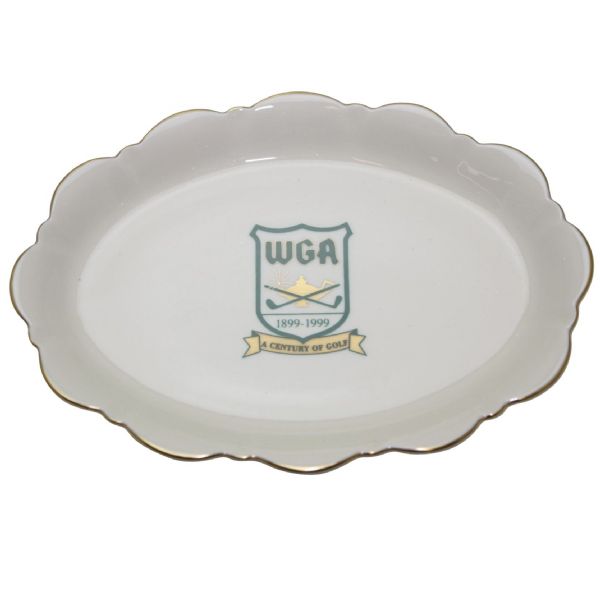 Frank Stranahans  Pickard Western Golf Assoc. Plate - 1899-1999 - A Century of Golf