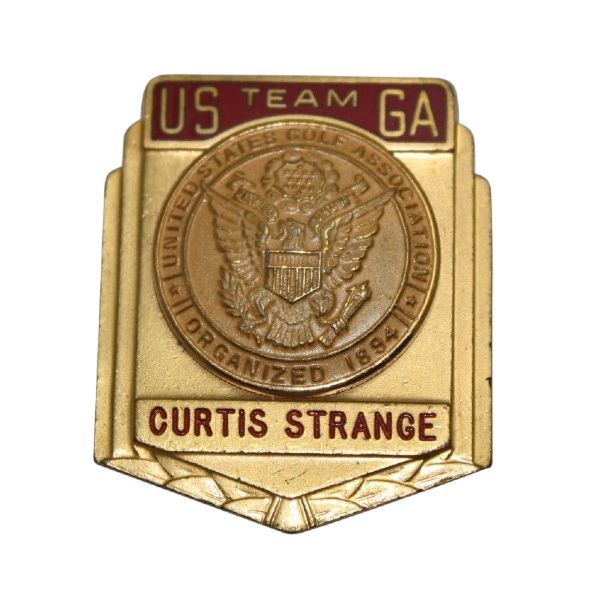 Curtis Stranges  1975 Walker Cup Contestants Pin-St. Andrews Old Course