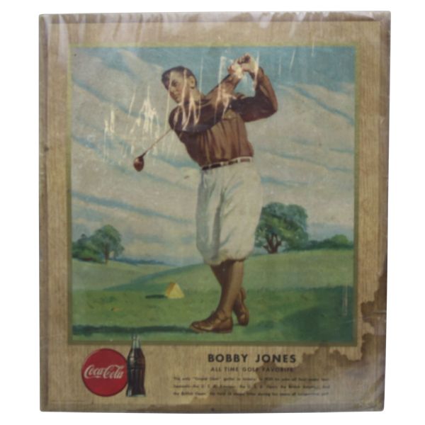 1947 Bobby Jones Coca-Cola Advertising Piece
