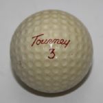 Jack Nicklaus Personal Stamped Tourney 3 Golf Ball