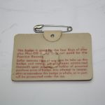 1974 Masters Badge #21984