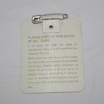 1984 Masters Badge #28562