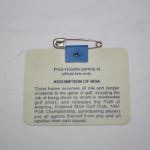1991 PGA Championship Badge #3274-John Daly Surprise Win @ Crooked Stick