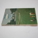 1962 US Open Championship Program-Jack Nicklaus First Major & Career Win!