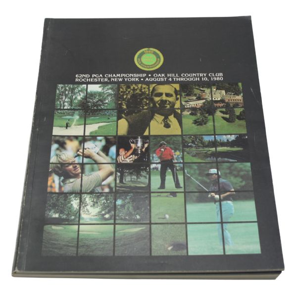 1980 PGA Program - Jack Nicklaus Fifth Championship