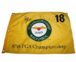 Phil Mickleson Signed 2005 PGA Championship Flag - Baltusrol JSA COA