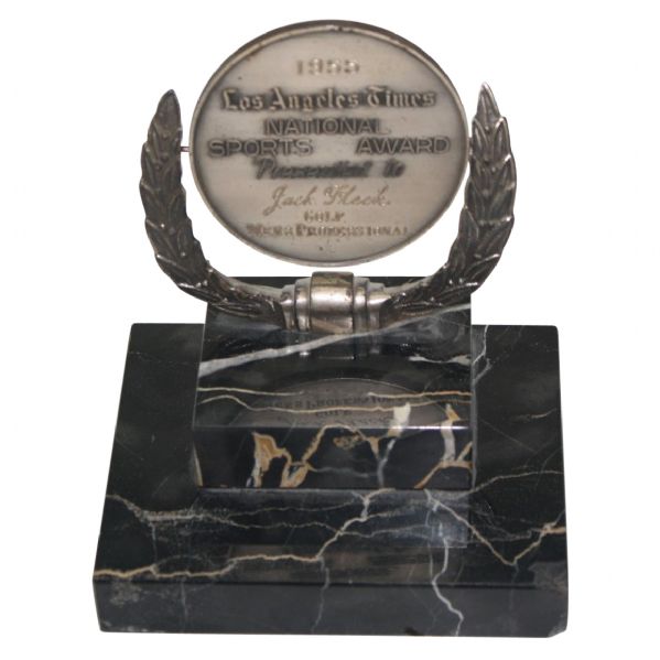1955 Los Angeles Times National Sports Award - Jack Fleck