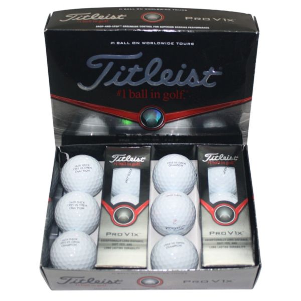 Dozen Jack Fleck 1955 US Open  Champion Stamped Golf Balls