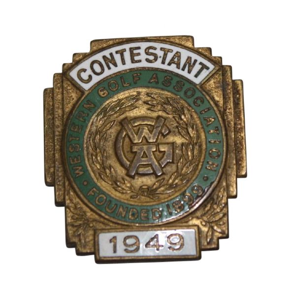 1949 WGA Contestant Pin - Jack Fleck