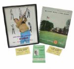Lot of Jack Fleck 1955 Post Open Win Items MacGregor Original Advertising/Exhibitions 