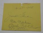 Lot of Jack Fleck 1955 Post Open Win Items MacGregor Original Advertising/Exhibitions 