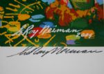 Leroy Neiman Signed Las Vegas Signed Print 'Celebrating 100 Years of Neon' 2005 Serigraph JSA COA