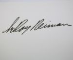 LeRoy Neiman Autographed Book 'Winners' JSA COA