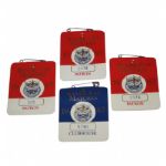 Lot of (4) 1987 Ryder Cup Badges-Muirfield Village-Jack Nicklaus, Tony Jacklin Captains