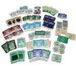 Assorted Lot of 52 Memorial Badges 1970,80,90s -Jack Nicklaus PGA Tour Event