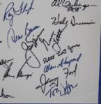 Multi-Signed 'Legends of Golf' Framed Display - 26 includes (18 HOFer)-JSA COA