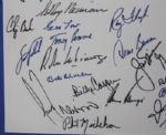 Multi-Signed 'Legends of Golf' Framed Display - 26 includes (18 HOFer)-JSA COA