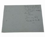 1901 Handwritten Garden G. Smith Letter 