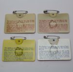 Lot of Four Masters Badges: '70, '73, '74, and '76