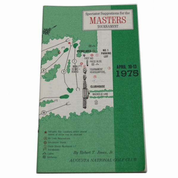 1975 Masters Spec Guide - Nicklaus Victory