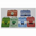Lot of Six Masters Badges: 77 79 80 81 82 83