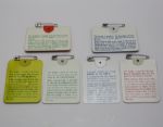 Lot of Six Masters Badges: '77 '79 '80 '81 '82 '83