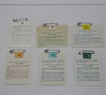 Lot of Six Masters Badges: '84 '85 '87 '88 '89 '90