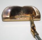 Sammy Davis Jr. Karsten PING 1979 GHO B6 Gold Plated Putter with Golf Balls