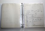 Toney Penna's Personal 1965 Spec Book from MacGregor