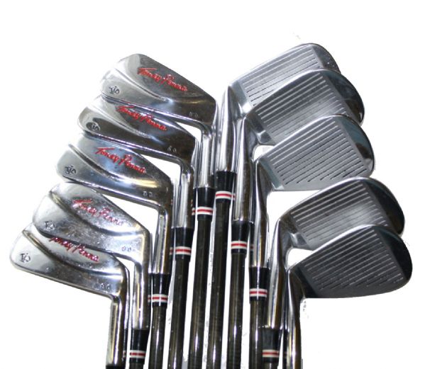Toney Penna Set of Irons - 2-9, PW, SW-Experimental Set Stamped 1990