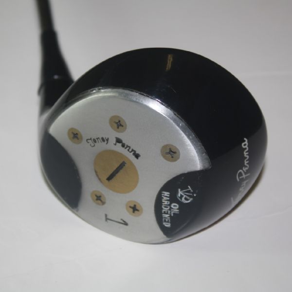 Toney Penna Black Driver with Silver/Red Inset TIP Oil Hardened