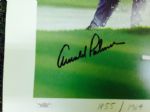 The King in Augusta Arnold Palmer Autographed Print - JSA COA
