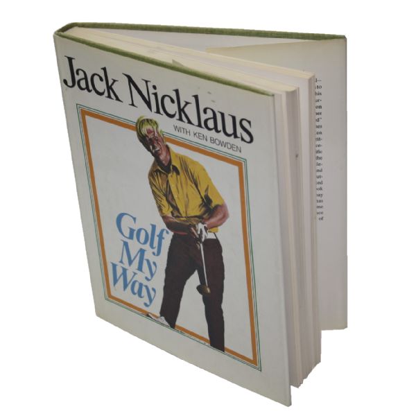 Jack Nicklaus Book Golf My Way - with Ken Bowden