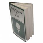 Whos Who in Golf by Len Elliot and Barbara Kelly - 1976
