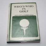 'Who's Who in Golf' by Len Elliot and Barbara Kelly - 1976