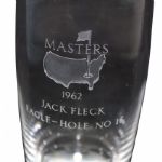 1962 Masters Awarded Eagle Hole #15 Crystal Highball Glass - Jack Fleck