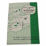 1950 Masters Spectator Guide-Unimprovable Condition!