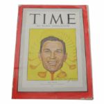 Ben Hogan Signed 1949 Time Magazine JSA Certificate of Authenticity