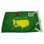 Vintage Masters Green Screen Flag -1996-Seldom Seen!