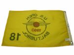 1993 US Open Baltusrol Yellow Screen Flag-Miller Golf Hang Tag-Seldom Seen