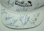 Multi-Signed White Bay Hill Classic Hat - Payne Stewart, Ray Floyd Fuzzy, Etc. JSA COA