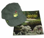 1996 Masters Journal, 1996 Masters Commemorative Pin & Masters Undated Charc. Hat