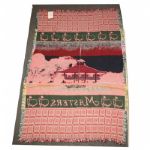 Vintage 1996 Masters Blue/Hunter Throw Blanket
