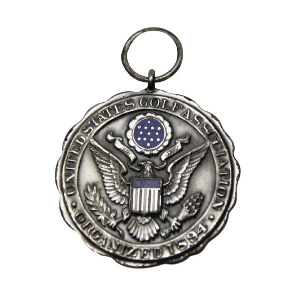 Frank Stranahans 1960 US Open Local Qualif. Rounds Low Scorer Silver Medal - Detroit