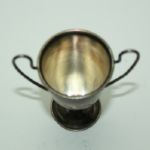Sterling Silver Golf Presentation Cup with Crossed Clubs - 1877-1902