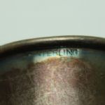 Sterling Silver Golf Presentation Cup with Crossed Clubs - 1877-1902