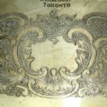 Frank Stranahan's 1942 Canadian Open Low Amateur Score Tray