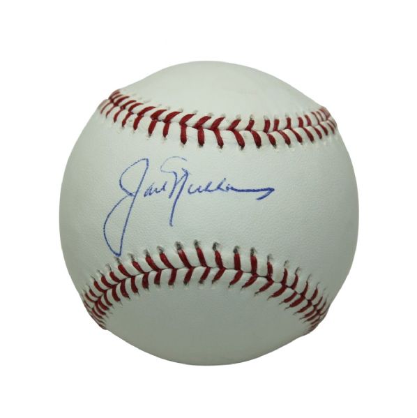 Jack Nicklaus Signed Baseball JSA Full Letter Cert#X98105