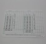 Jack Nicklaus Signed Augusta National Scorecard JSA COA