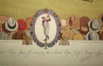 Bobby Jones Signed 1930 Currier & Ives British Open@St. Andrews - RARE!